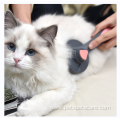 Pet Comb with self clean button with masaging